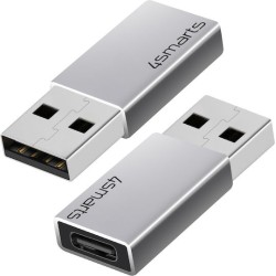 4smarts Passiver Adapter USB-A 3.0 auf USB-C 2er Set