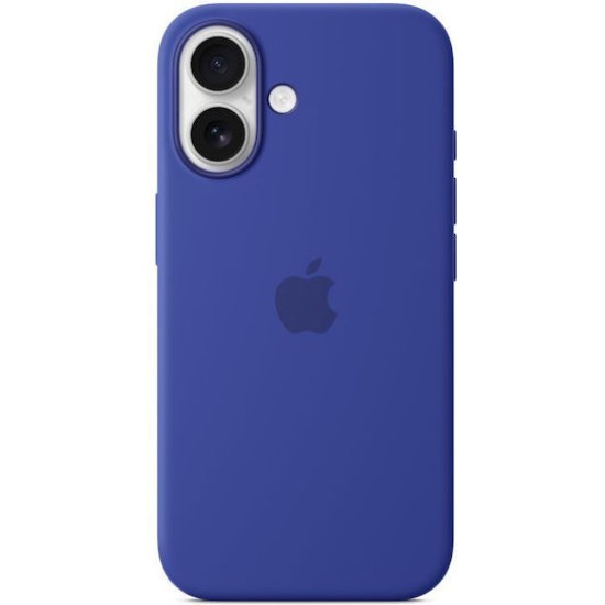 Apple Original iPhone 16 Plus Silikon Case mit MagSafe - Ultramarin