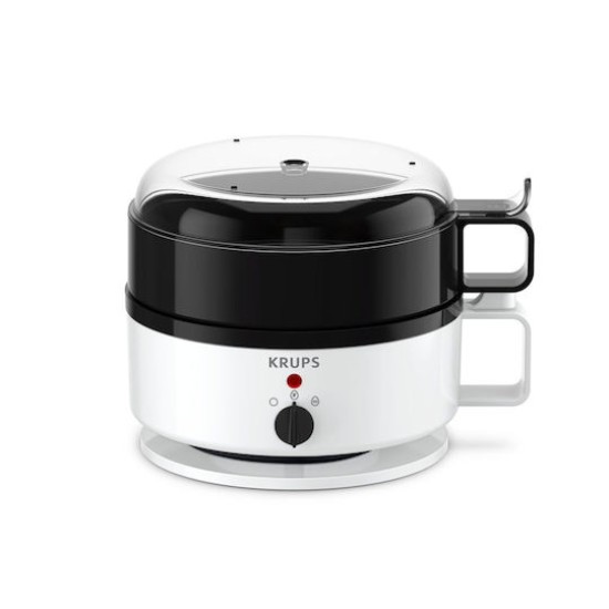 Krups Ovomat Super Eierkocher fuer 7 Eier Weiss EG2301