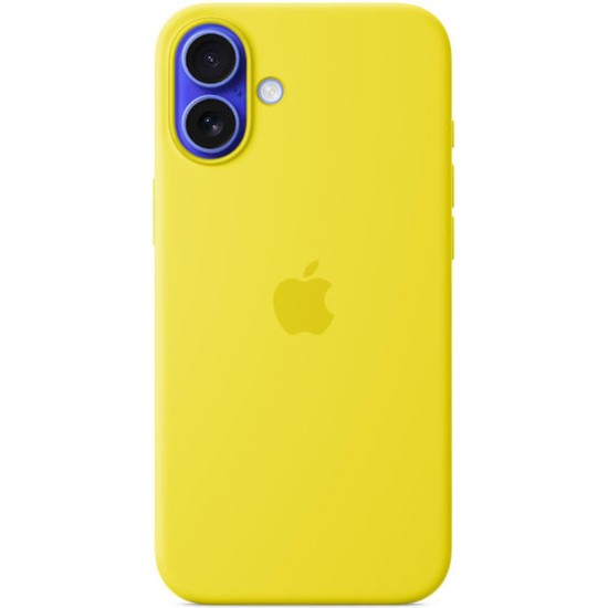 Apple Original iPhone 16 Plus Silikon Case mit MagSafe - Sternfrucht