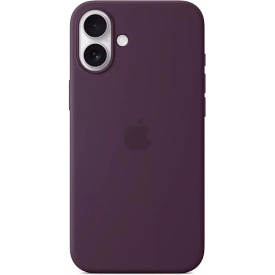 Apple Original iPhone 16 Plus Silikon Case mit MagSafe - Pflaume