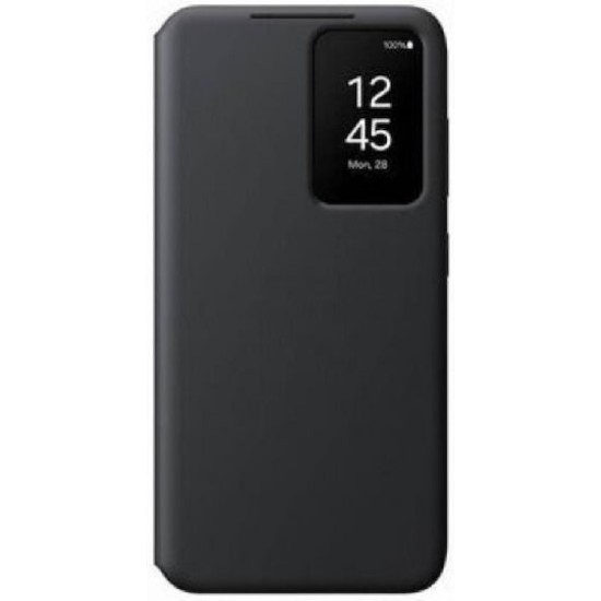 Samsung Smart View Wallet Case fuer Galaxy S24 FE schwarz