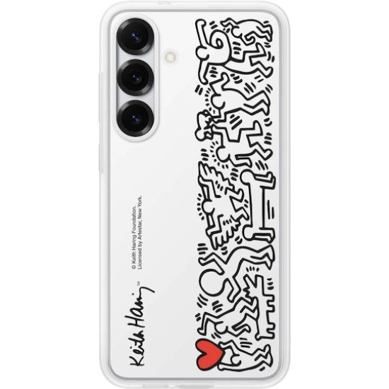 Samsung Flipsuit Case fuer Galaxy S25+ weiss