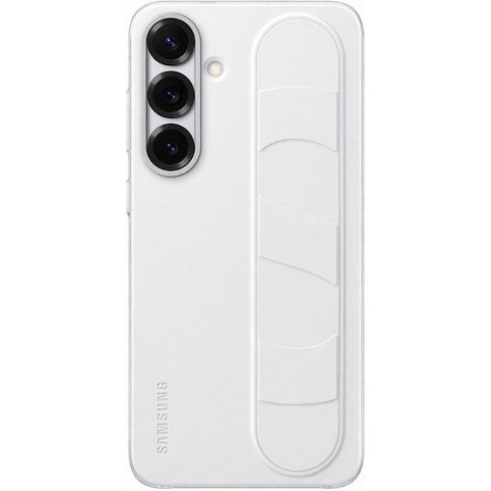 Samsung Standing Grip Case fuer Galaxy S25+ weiss