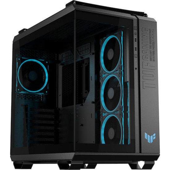ASUS TUF Gaming GT502 Gaming PC Gehaeuse Midi-Tower Schwarz Seitenfenster