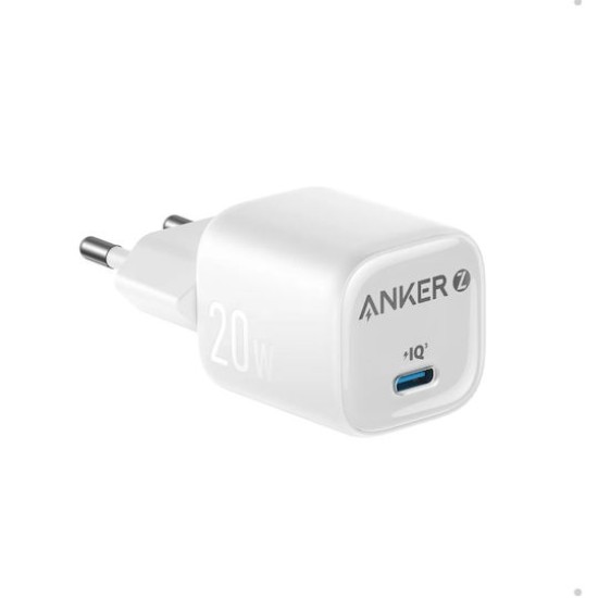 Anker Zolo Ladegeraet USB-C 20W PD 3.0 weiss