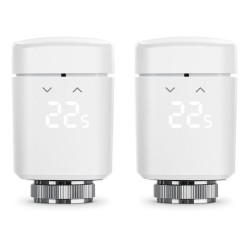 Eve Thermo - Smartes Heizkoerperthermostat Doppelpack (Matter)