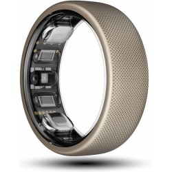 Amazfit Helio Ring Smart Ring Groesse 8 Titanium mit Schlaf-, Herzfrequenz- und Erholungsanalyse