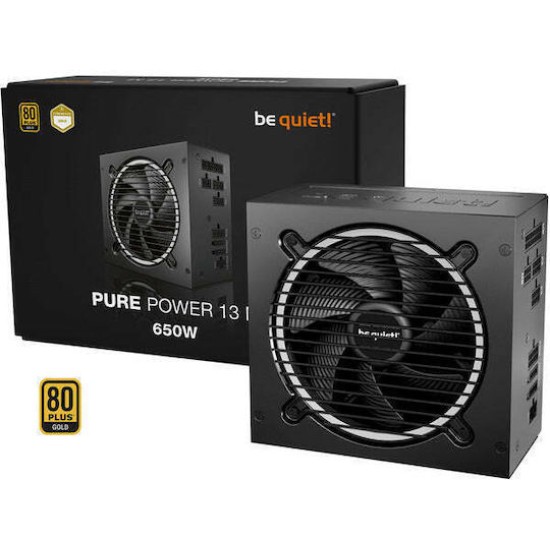 be quiet! Pure Power 13 M 650 Watt Netzteil 80+ Gold ATX 3.1 PCIe5.1 modular