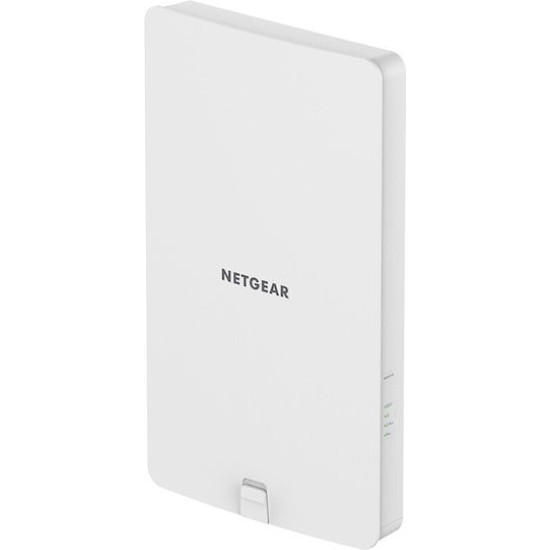 NETGEAR Outdoor Access Point (WAX610Y), PoE WiFi 6 AX1800 Speed Dual-Band, IP55 Wetterfest WLAN Verstaerker Outdoor, Lokales oder Insight Remote Management, nur PoE+ powered