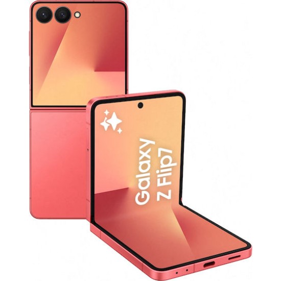 Samsung GALAXY Z Flip7 Smartphone coralred 12GB/512GB Dual-SIM Android 16 SM-F766B