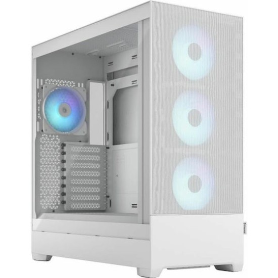 Fractal Design Pop XL Air Gaming PC Gehaeuse Big-Tower Weiss gedaemmt Seitenfenster
