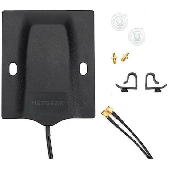 Netgear 6000451 Externe 5G MIMO SMA-/TS9-Antenne (bis zu 2,5 dBi Signalverstaerkung fuer 5G/4G Mobile Hotspots und LTE Router, 4G/5G Antenne, Kabellaenge 100 cm mit 2X TS-9 oder SMA-Anschluessen)