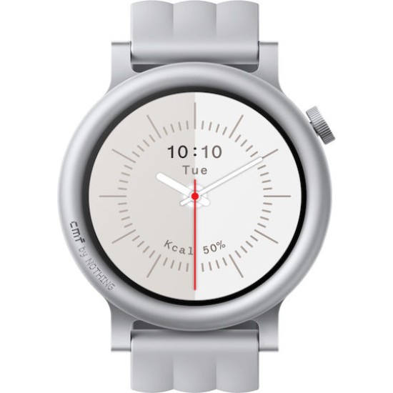 Nothing Watch 3 pro Light Grey (DE) Smartwatch mit 1,43
