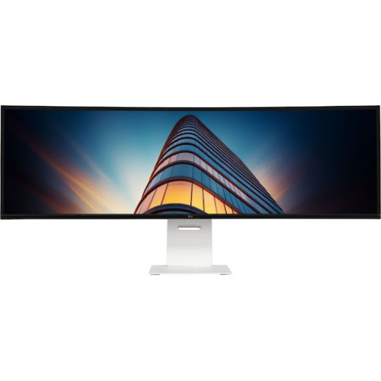 LG UltraWide 49U950A-W 49 Zoll DQHD Nano IPS Panel 32:9 144 Hz Curved Monitor