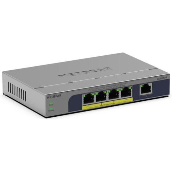 NETGEAR 5-Port PoE+ Gigabit Ethernet Unmanaged PoE Switch