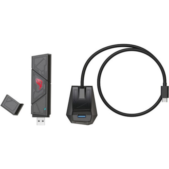ASUS ROG USB-BE92 BE6500 Tri-Band WiFi 7 USB-Adapter