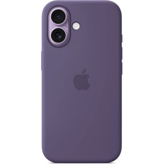 Apple Silicone Case mit MagSafe fuer iPhone 17 Nebelviolett