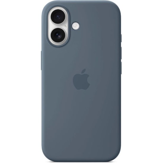 Apple Silicone Case mit MagSafe fuer iPhone 17 Maritimblau
