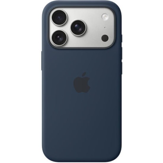 Apple Silicone Case mit MagSafe fuer iPhone 17 Pro Mitternacht