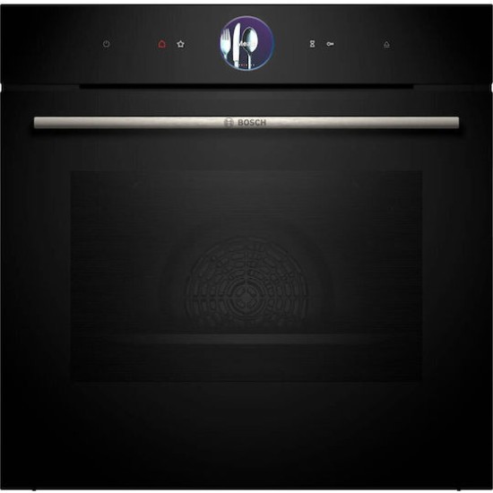 Bosch HSG7364B1 Serie 8 Einbaubackofen, 71 l Volumen, bis 250 degC, Dampffunktion