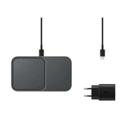 Samsung Wireless Charger Duo mit Adapter EP-P5400T Dunkelgrau