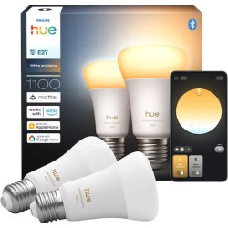 Philips Hue White E27 White Ambiance Doppelpack 1100lm 75W
