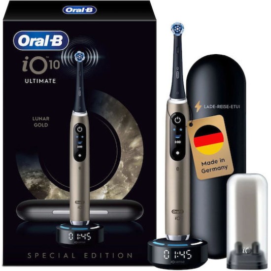 Oral-B iO Series 10 Lunar Gold Special Edition Elektrische Zahnbuerste