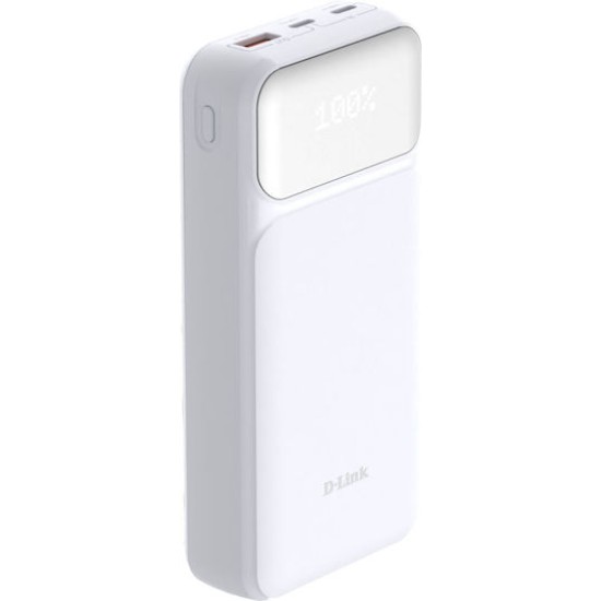 D-Link DPP-201 Powerbank 20000 mAh 65 Watt Weiss
