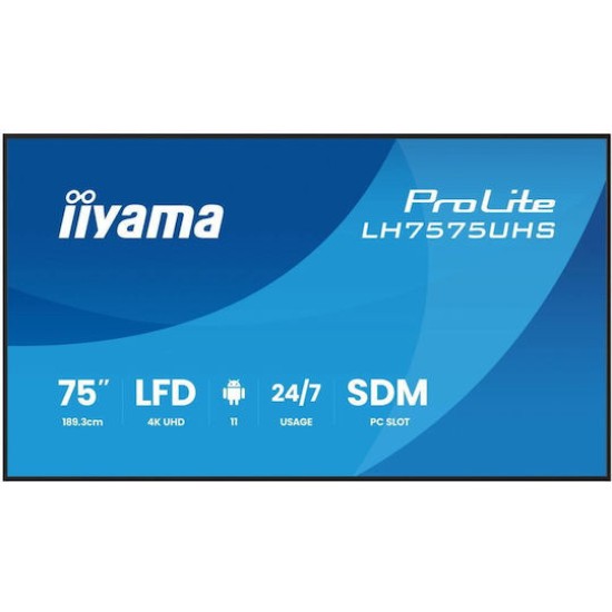 iiyama ProLite LH7575UHS-B2AG 190,5cm (75