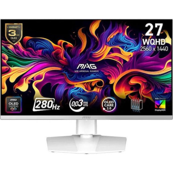 MSI MAG 272QPWDE X28 26.5 Zoll WQHD Quantum Dot Panel 16:9 280 Hz Gaming Monitor