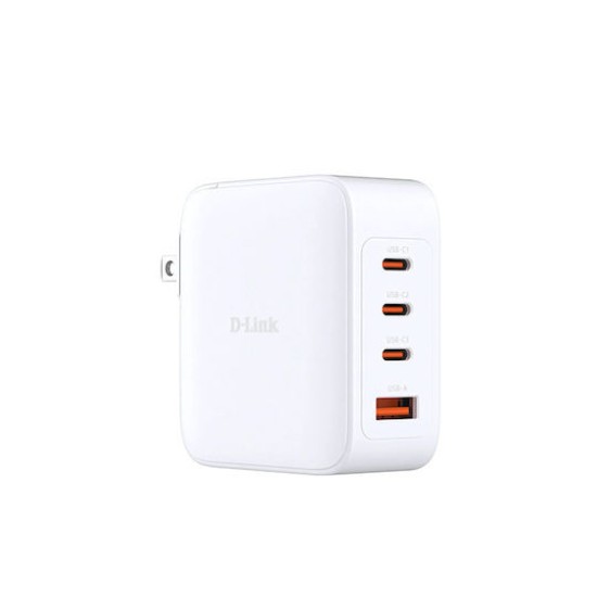 D-Link DCP-101/E 100W GaN Charger USB-C USB-A