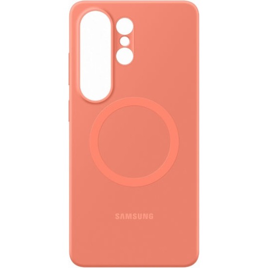 Samsung EF-ES948 Silicone Magnet Case fuer Galaxy S26 Ultra Coralred