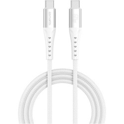 4smarts USB-C Kabel PrimeCord 60W 1,5m Weiss