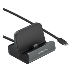 4smarts Ladestation VoltDock USB-C 60W Grau