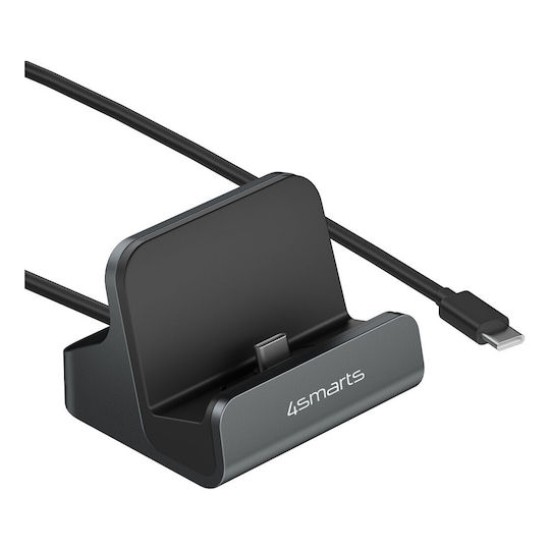 4smarts Ladestation VoltDock USB-C 60W Grau