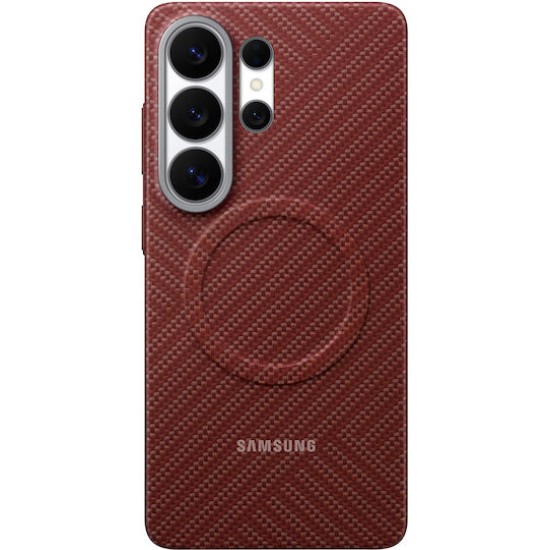 Samsung EF-KS948 Carbon Magnet Case fuer Galaxy S26 Ultra rot