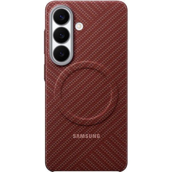 Samsung EF-KS942 Carbon Magnet Case fuer Galaxy S26 rot