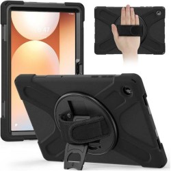 4smarts Rugged Case Grip fuer Samsung Galaxy Tab A11 schwarz
