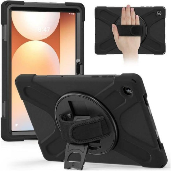 4smarts Rugged Case Grip fuer Samsung Galaxy Tab A11 schwarz