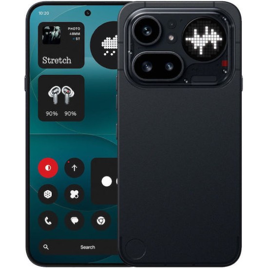 Nothing Phone (4a) Pro 8/128GB Dual-SIM schwarz Android 16 Smartphone + CMF Buds 2a Kabellose In-Ear Kopfhoerer