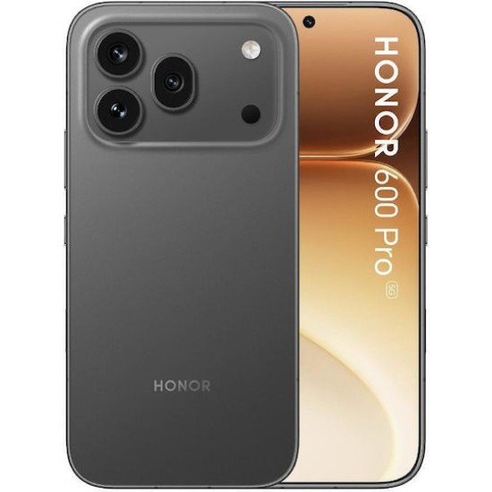 HONOR 600 Pro 5G Black 12GB/512GB Android 16.0 Smartphone