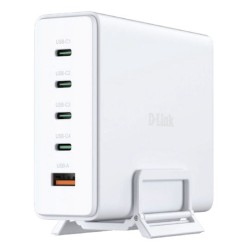 D-Link DCF-241/E 140W GaN Charger USB-C USB-A