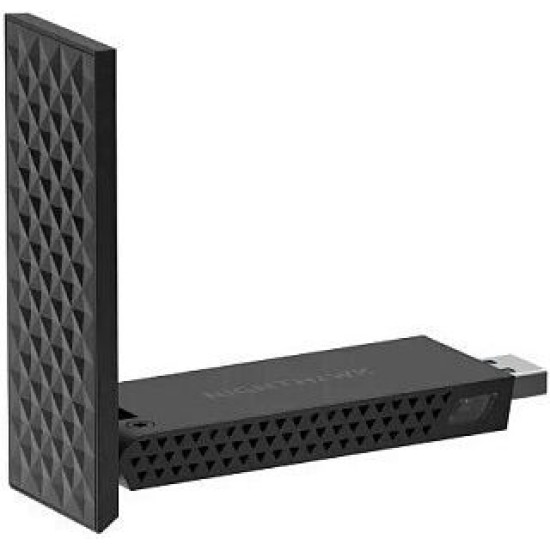 NETGEAR Nighthawk WiFi 7 USB 3.0-Adapter (A9000) BE6500 Tri-Band kabellose Gigabit-Geschwindigkeit (bis zu 6,5 GBit/s) - 6-GHz-Frequenzbereich - Kompatibel mit Routern/Mesh - Fuer Windows 11-PCs