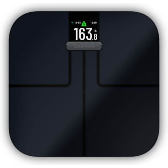 Garmin Index S2 Smart Scale Koerperanalysewaage schwarz (neue Revision)