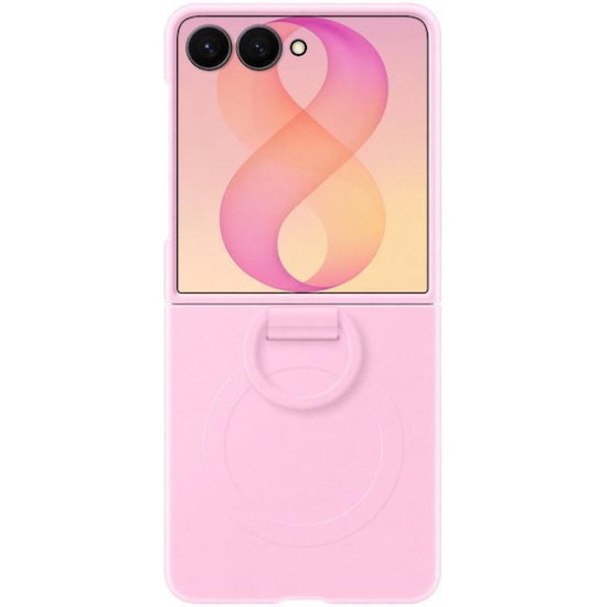 Samsung Silicone Ring Magnet Case fuer Galaxy Flip8 violett