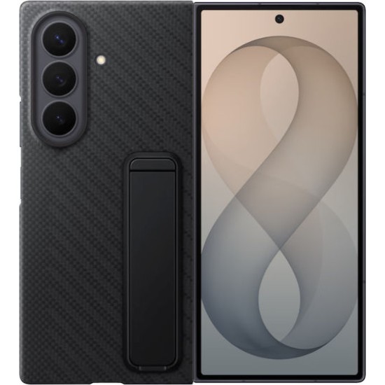 Samsung Carbon Standing Case fuer Galaxy Fold8 Ultra schwarz