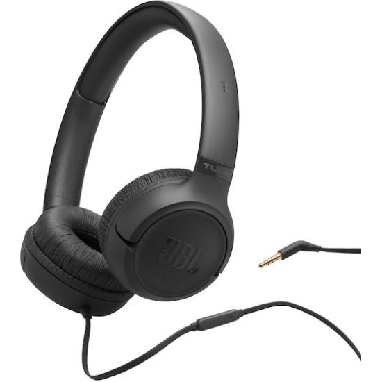 JBL TUNE 530 - kabelgebundener On-Ear-Kopfhoerer Mikrofon schwarz