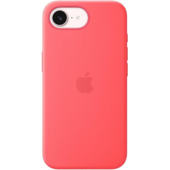 Apple Silicone Case mit MagSafe fuer iPhone 17e Guavepink