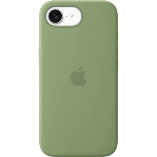 Apple Silicone Case mit MagSafe fuer iPhone 17e Hellmoosgruen